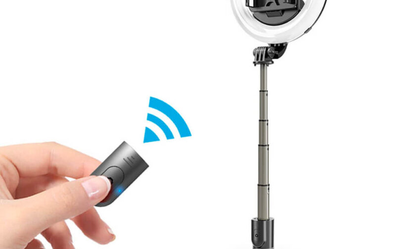 Palo Selfie Anillo de Luz LED